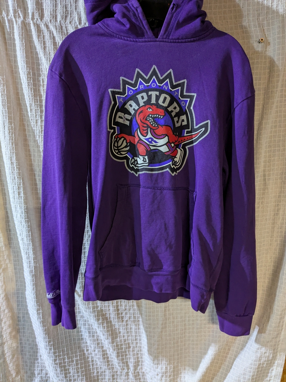 Mitchell & Ness Toronto Raptors Purple Pullover Hoodie